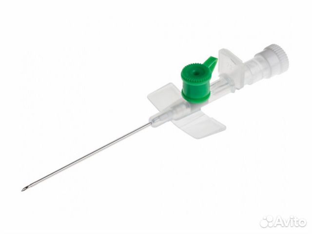 Катетер внутривенный с крылышками 