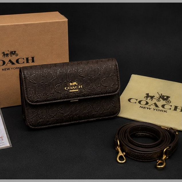 Сумка Coach Signature Два цвета Через плечо