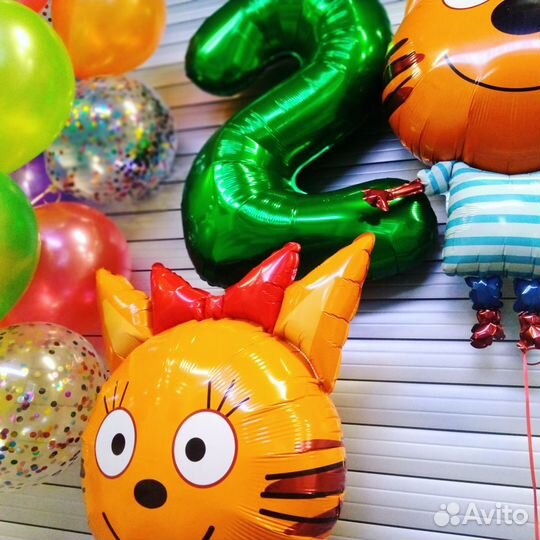 Воздушные шары с гелием на день рождения