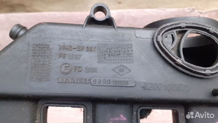 Коллектор впускной (двиг. K4M 16V 1,6L) LADA Renault LADA Largus Logan 2012