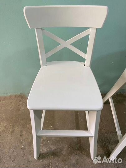 Детский стул IKEA ингольф высокий как барный