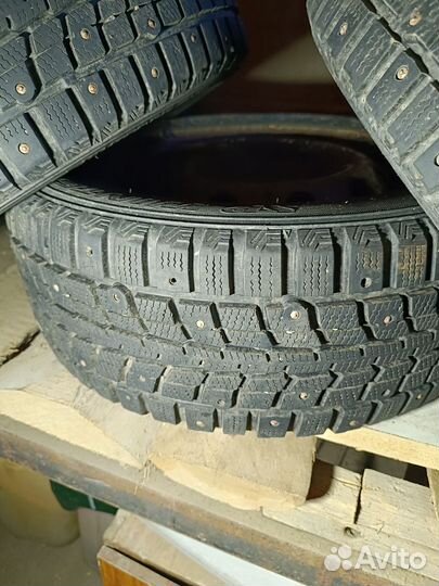 Зимние колеса r15 на Ваз Dunlop Winter Ice 01