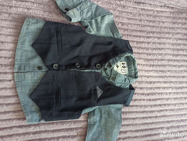 Рубашка детская для мальчиков