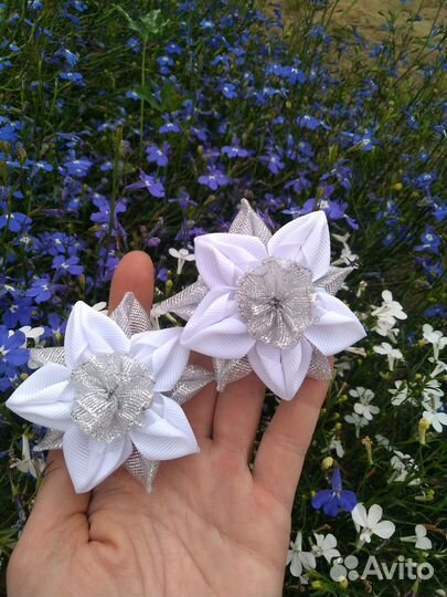 Резинки для волос ручной работы