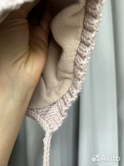 Зимние шапки вязаные детские