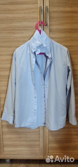 Рубашка школьная на мальчика 134