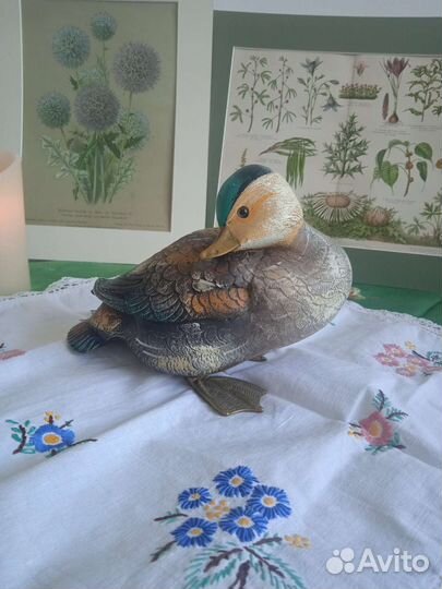 Фигурка уточка Malevolti Италия. Подсвечники