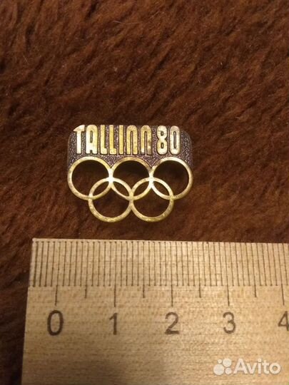 Значок Таллин 80
