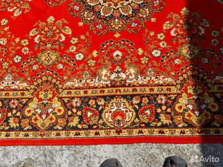 Ковер шерстяной СССР, размер 290х190