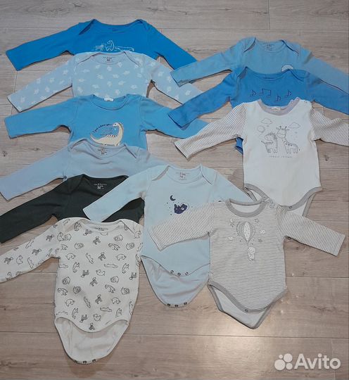 Вещи пакетом на мальчика 68 74 80