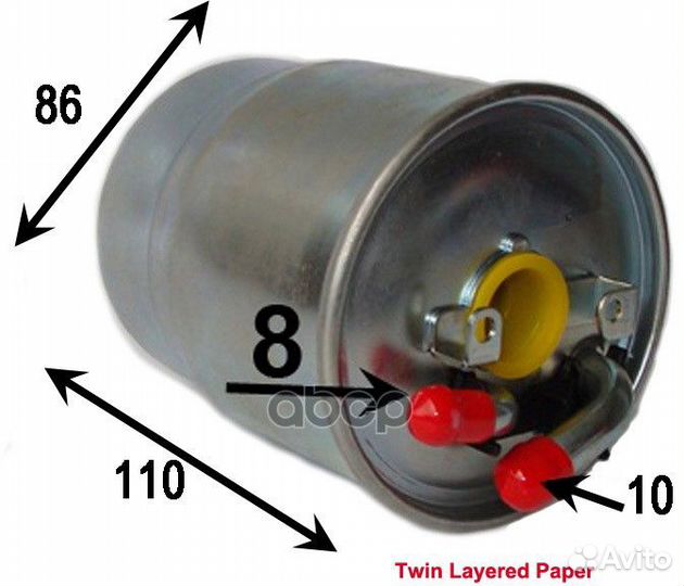 Фильтр топливный jeep grand cherokee 3.0 2005