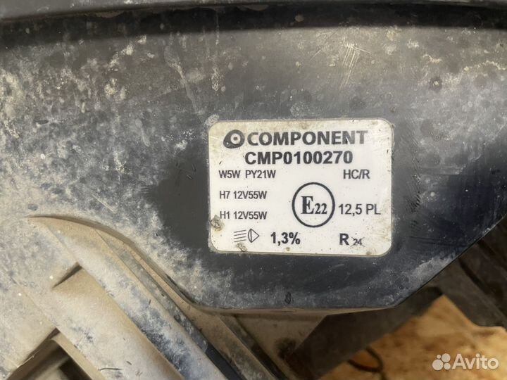 Фары на priora передние