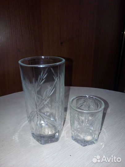 Набор рюмок и фужерчиков