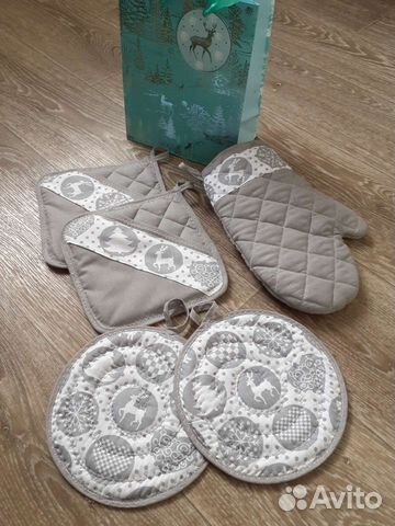 Подарочный набор прихваток Северные Олени