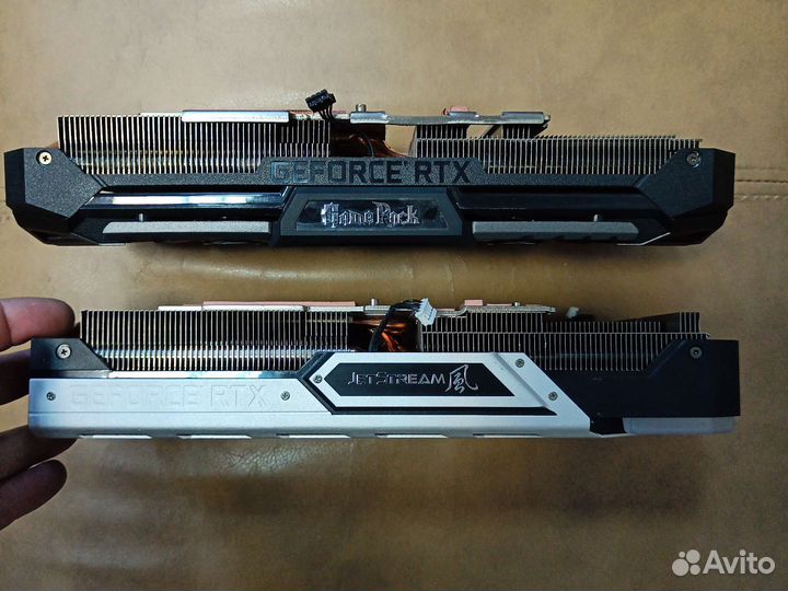 Видеокарта Palit rtx2070, охлаждение