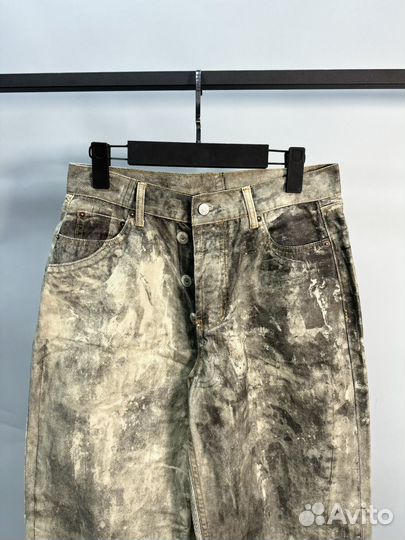 Acne studios джинсы широкие