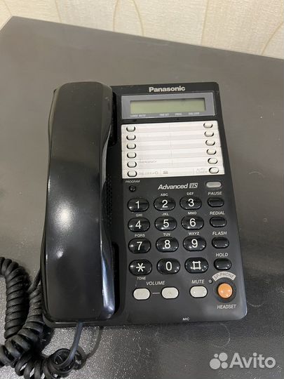 Телефон panasonic KX-TS2365RUB