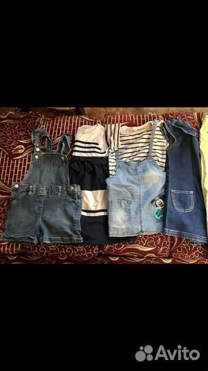 Одежда для девочки пакетом 110-116