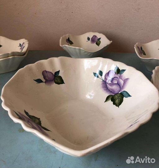 Салатник фарфор СССР
