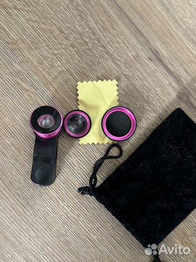 Объектив fisheye для телефона