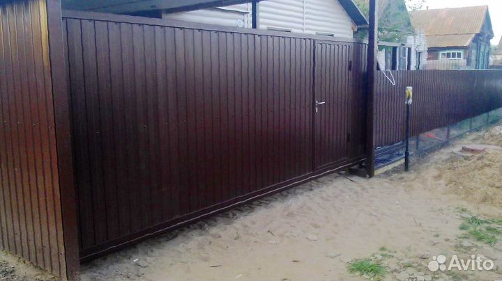 Откатные ворота