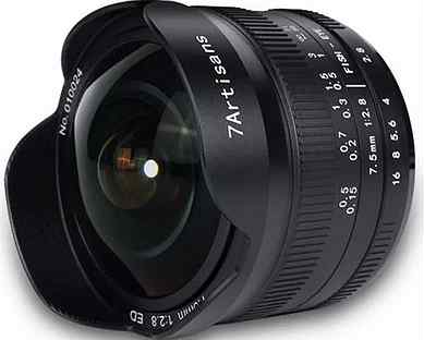 Объектив 7artisans 7.5mm f/2.8 II FishEye Sony E