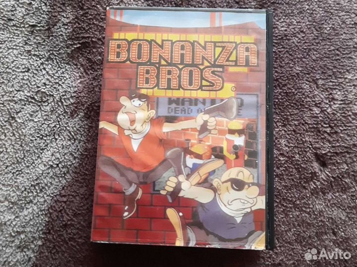 Картриджи sega бонанза братья