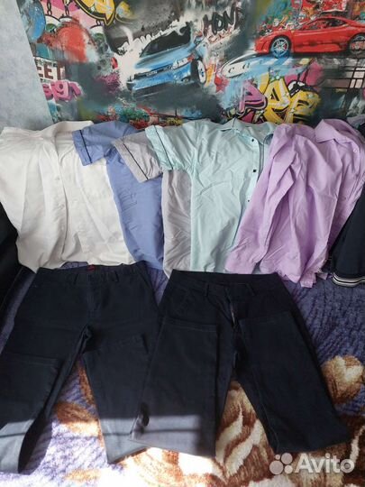 Продам вещи для мальчика рост 146-152
