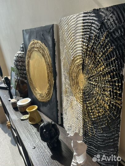 Объемная картина гипс