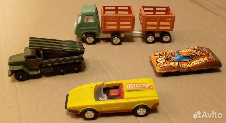 Солдатики, машинки СССР