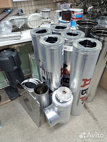 Трубы для дымохода из нержавеющей стали