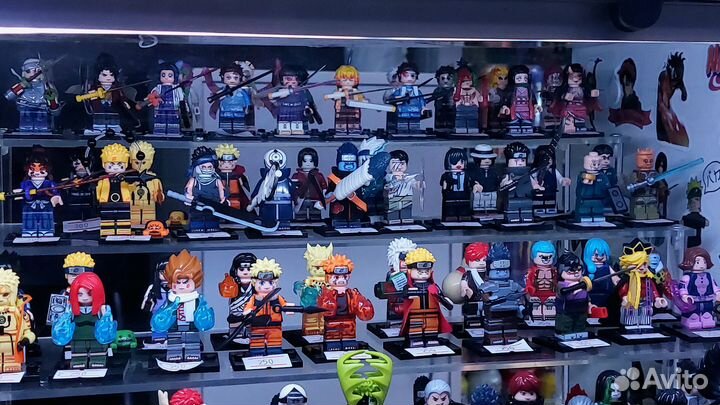 Аниме фигурки лего Наруто