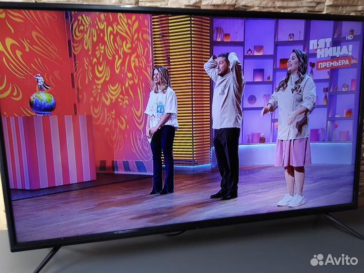 SMART TV. 107см. Android. Отл.сост