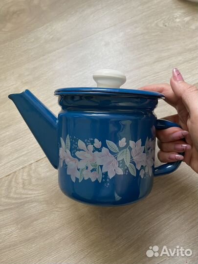 Чайник эмалированный