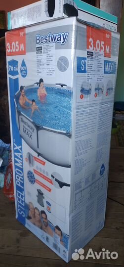 Каркасный бассейн Bestway Steel Pro Max 305х76 см