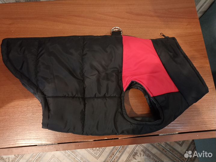 Утепленная куртка-жилетка для собак