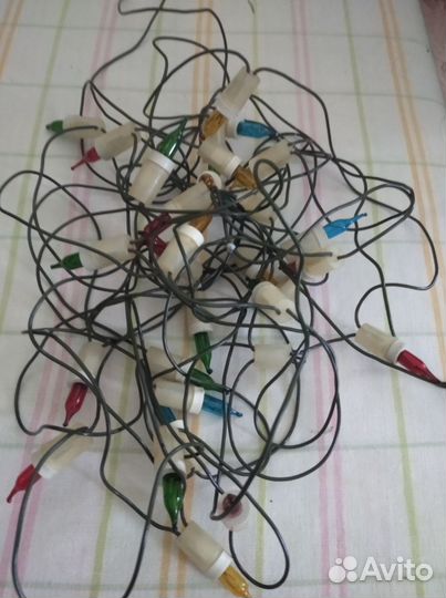 Гирлянда фонарики СССР