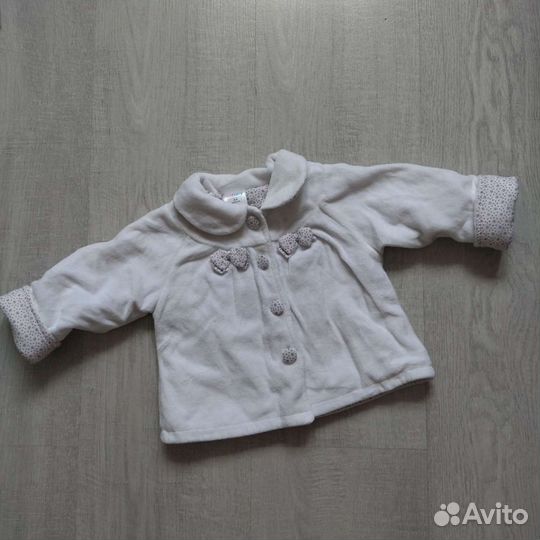 Тёплая кофточка 74р