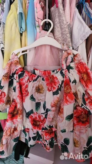 Одежда для девочки на рост 122