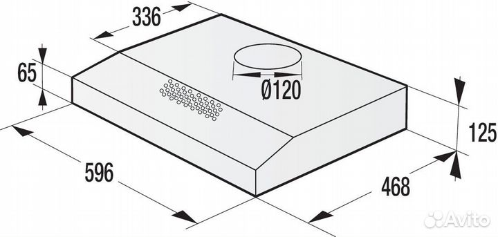 Вытяжка Gorenje WHU 629EW/S