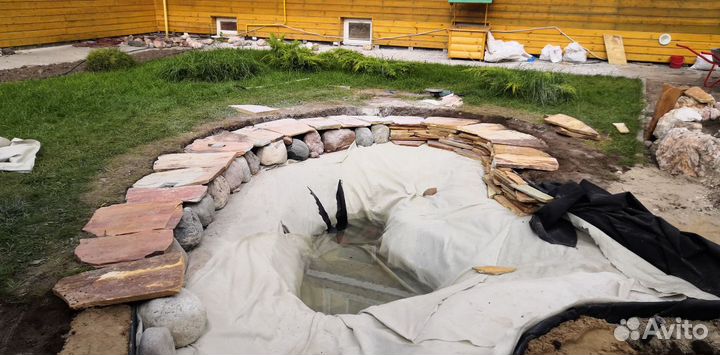 Укладка брусчатки