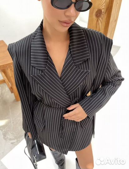 Пиджак женский оверсайз