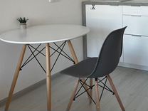 Стол Eames 80 + 1 стул пластиковый