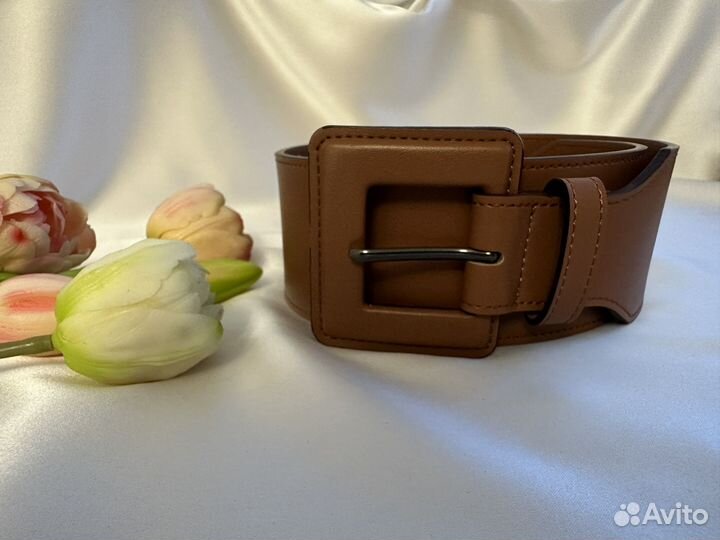 Ремень новый женский кожаный Ekonika Эконика