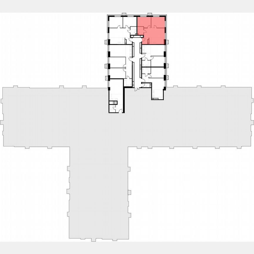 2-к. апартаменты, 52,6 м², 3/30 эт.
