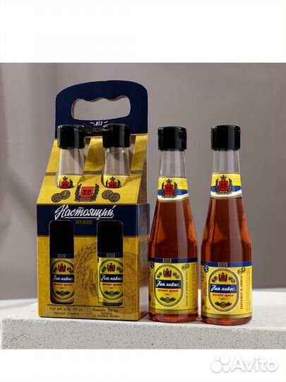 Подарочный набор мужской гель для душа + шампунь