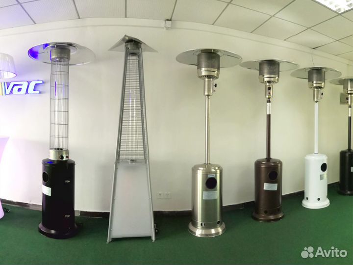 Обогреватели грибки и пирамиды (газовые)