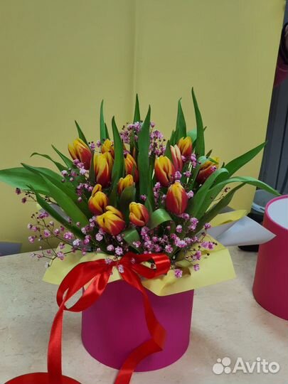 Тюльпаны к 8 марта Тамбов