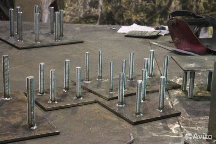 Закладные металлические пластины