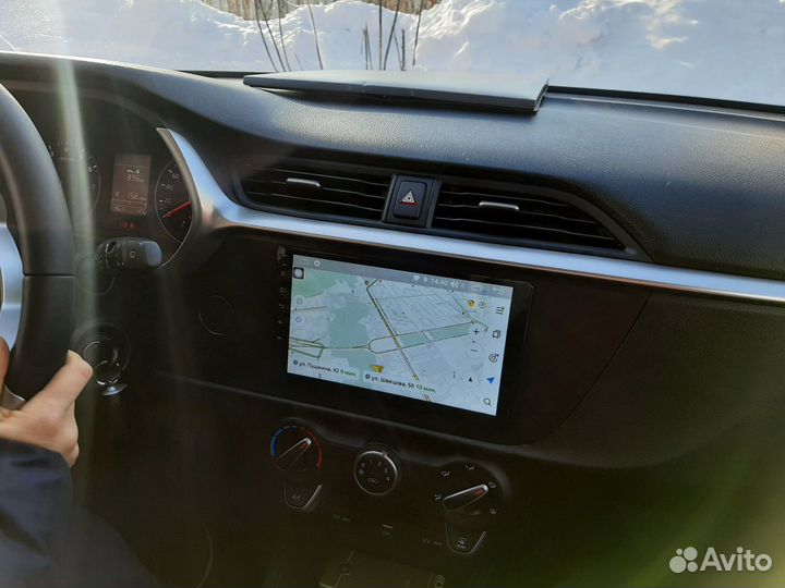 Android магнитола Kia Rio 2020 - 2023, есть Teyes